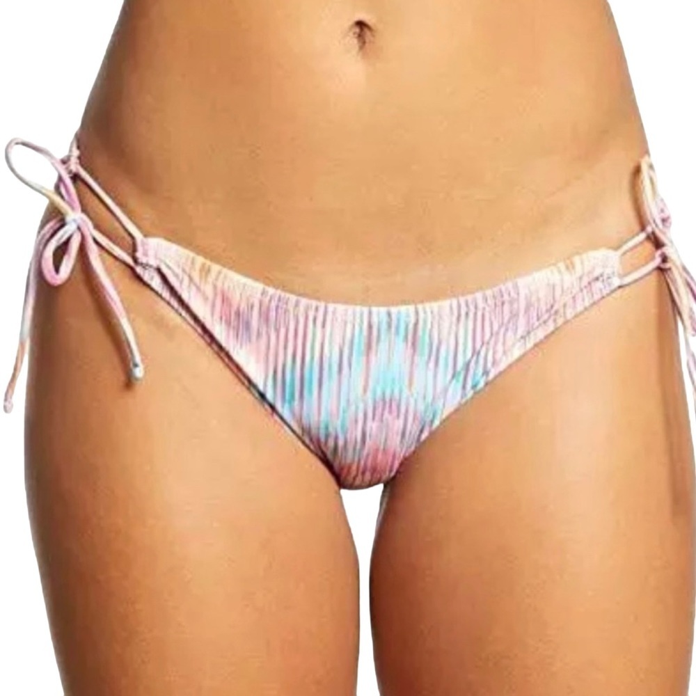NWT Raisins Bikini Set XL Juniors Off Shoulder Lace Front Bikini Top & Bottoms - Picture 2 of 15